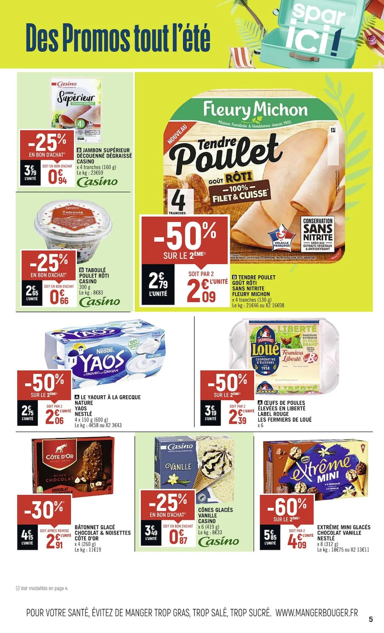 Catalogue -25% SPAR ICI !, page 00005