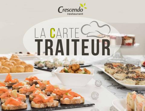 Catalogue Crescendo | La Carte Traiteur | 25/03/2022 - 31/12/2022