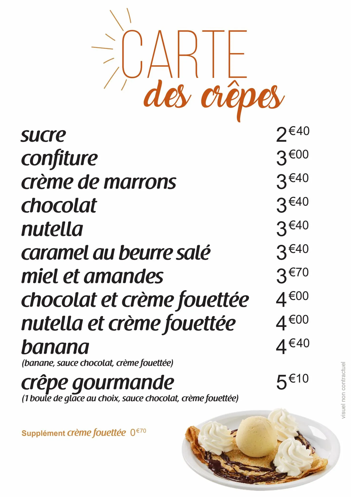 Catalogue Crescendo Le menu, page 00001