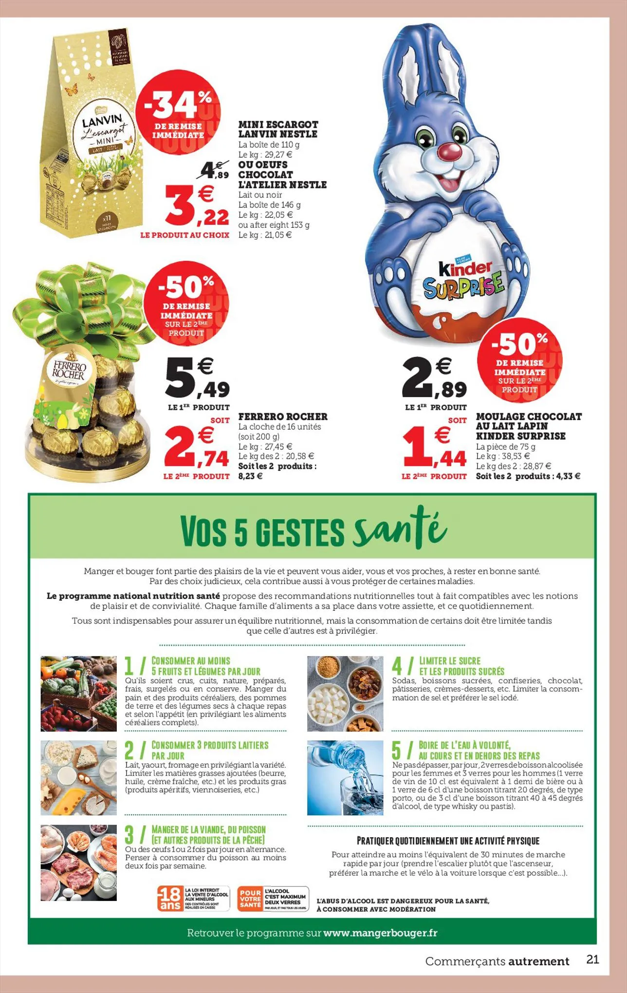 Catalogue PÂQUES DES PETITS PRIX À SAVOURER !, page 00021