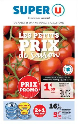 DÉPART POUR LES PRIX BAS