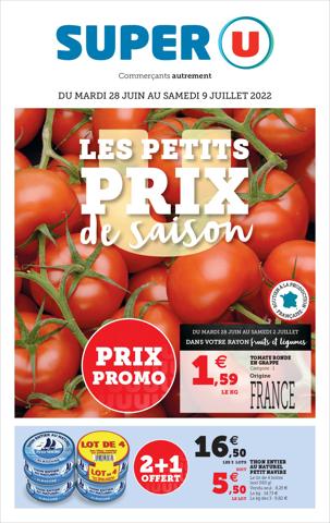 Catalogue Super U à Toulouse | DÉPART POUR LES PRIX BAS | 28/06/2022 - 09/07/2022