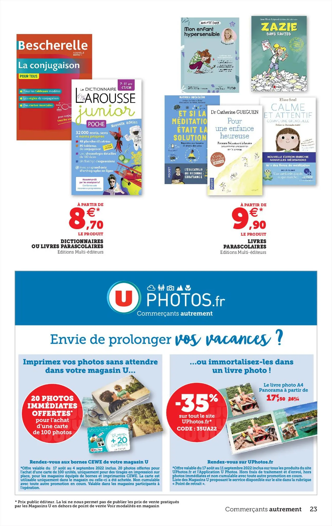 Catalogue LA RENTRÉE À PRIX BAS, page 00023