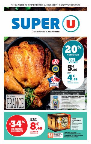 Catalogue Super U à Saint-Brieuc | Promo Automne | 27/09/2022 - 08/10/2022