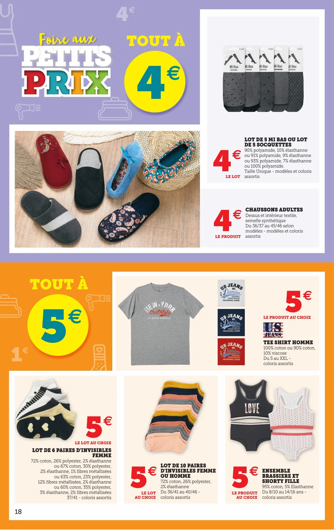 Catalogue FOIRE AUX PETITS PRIX, page 00018