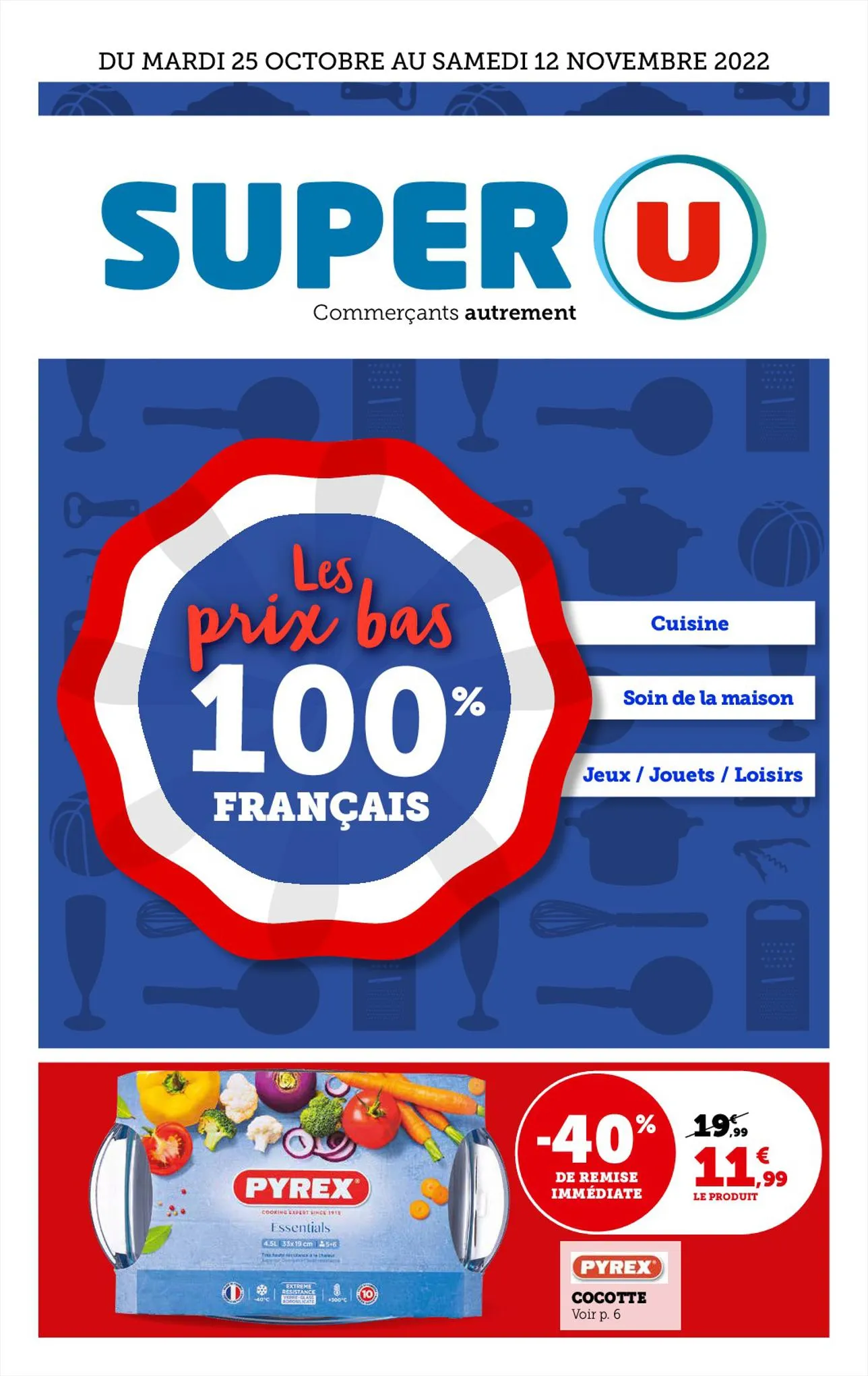 Catalogue LES PRIX BAS 100 % FRANCAIS, page 00001