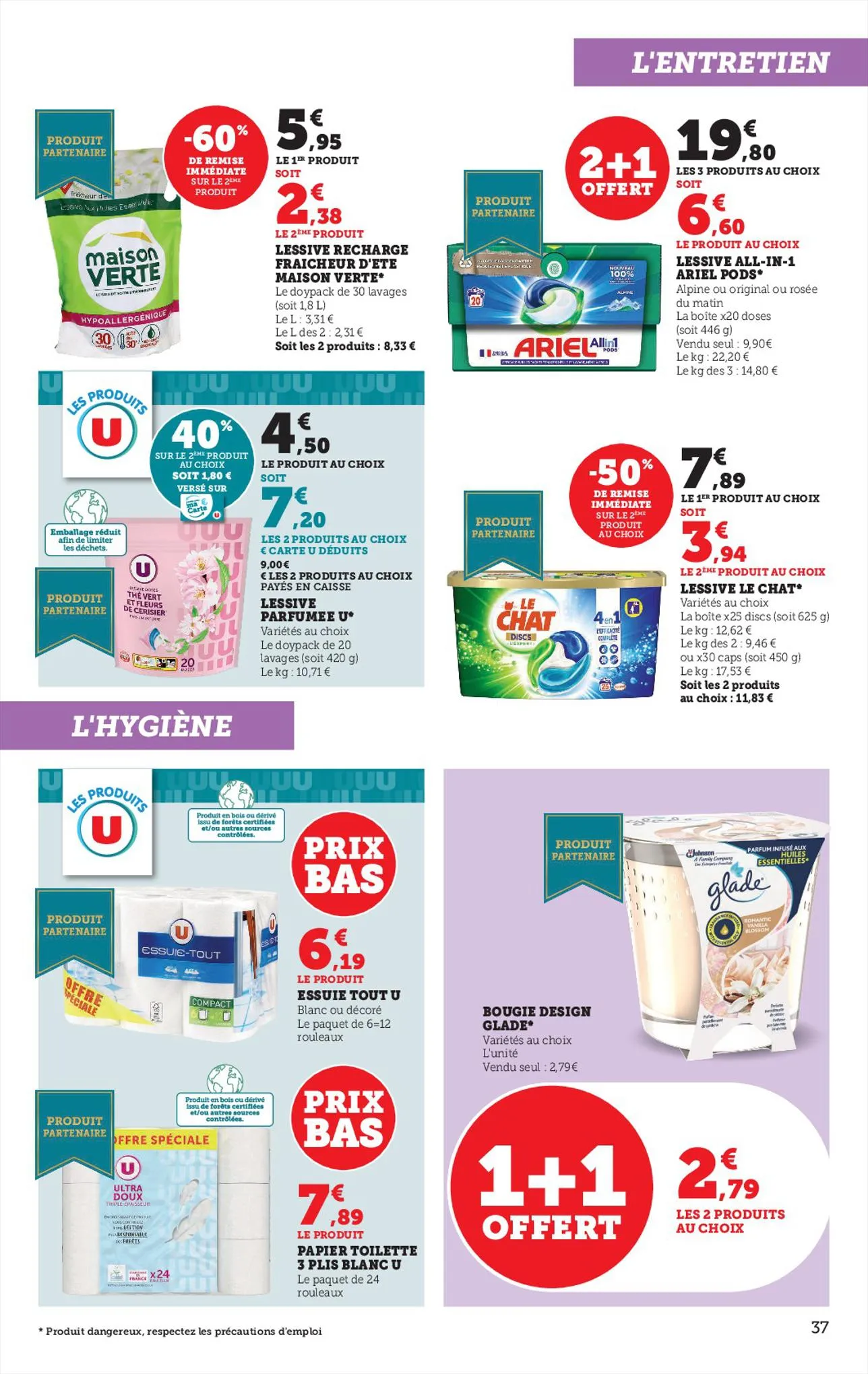 Catalogue LA MAGIE VOUS ATTEND CHEZ U !, page 00037