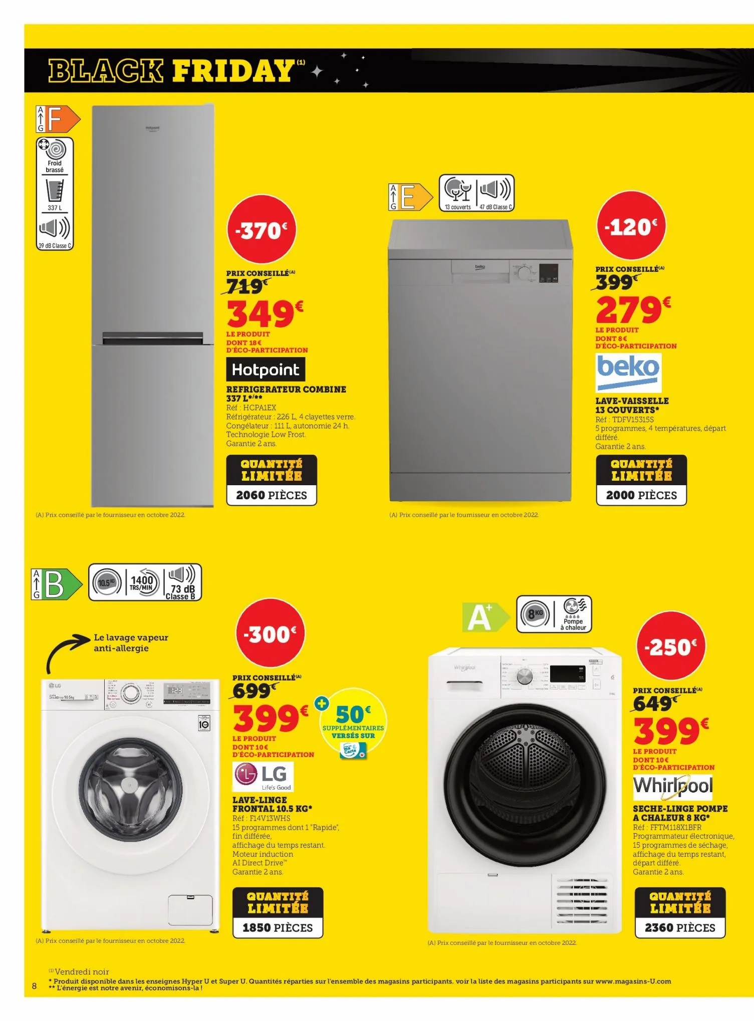 Catalogue Ofres Super U Black Friday!, page 00008