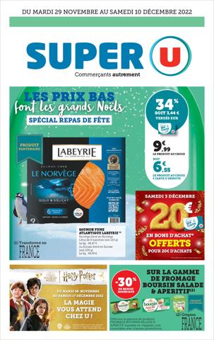 Catalogue Super U à Lyon | Catalogue Super U | 29/11/2022 - 10/12/2022