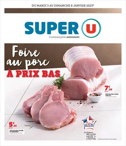 FOIRE AU PORC À PRIX BAS!