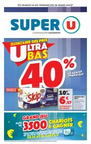 Catalogue Super U à Lyon | Catalogue Super U | 14/03/2023 - 26/03/2023
