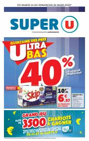 Catalogue Super U à Bordeaux | Catalogue Super U | 14/03/2023 - 26/03/2023