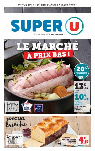 Catalogue Super U à Nantes | Catalogue Super U | 21/03/2023 - 26/03/2023