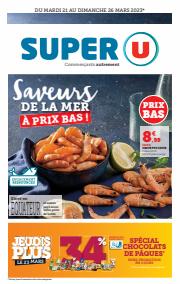 Catalogue Super U à Paris | Catalogue Super U | 21/03/2023 - 26/03/2023