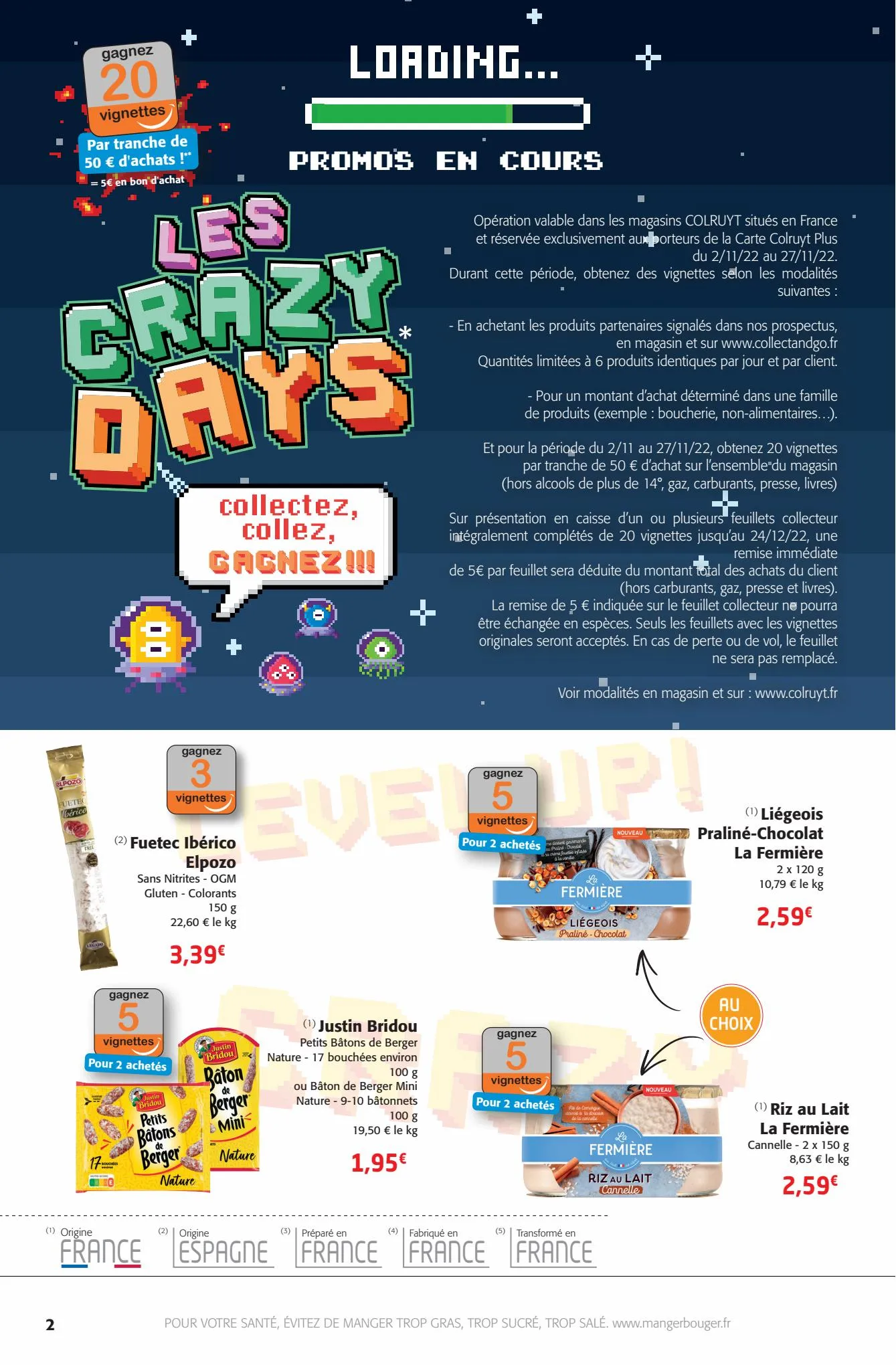 Catalogue Les crazy days, page 00002