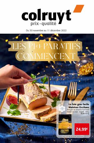 Catalogue Colruyt à Saint-Étienne | Les préparatifs commencent | 30/11/2022 - 11/12/2022