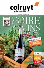 Catalogue Colruyt à Chalon-sur-Saône | Foire aux vins de printemps | 22/03/2023 - 10/04/2023