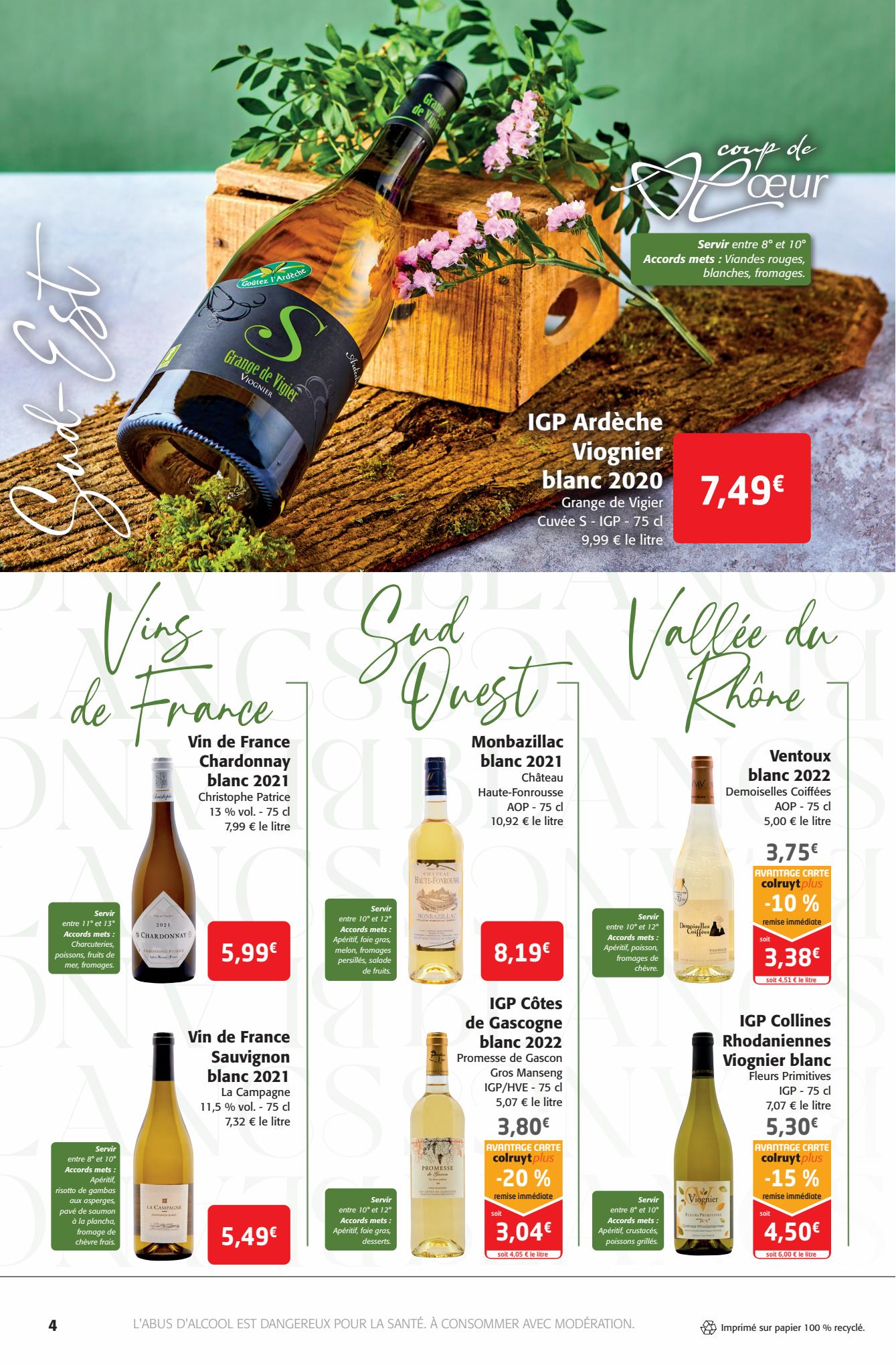 Catalogue Foire aux vins de printemps, page 00004