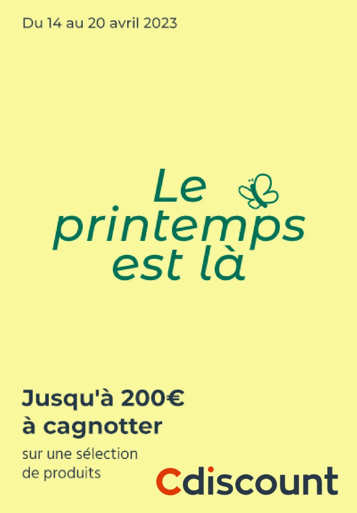 Catalogue Le Printemps est là, page 00001
