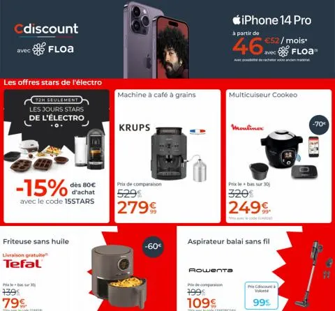 Catalogue Cdiscount à Paris | Offres Speciales | 08/06/2023 - 21/06/2023
