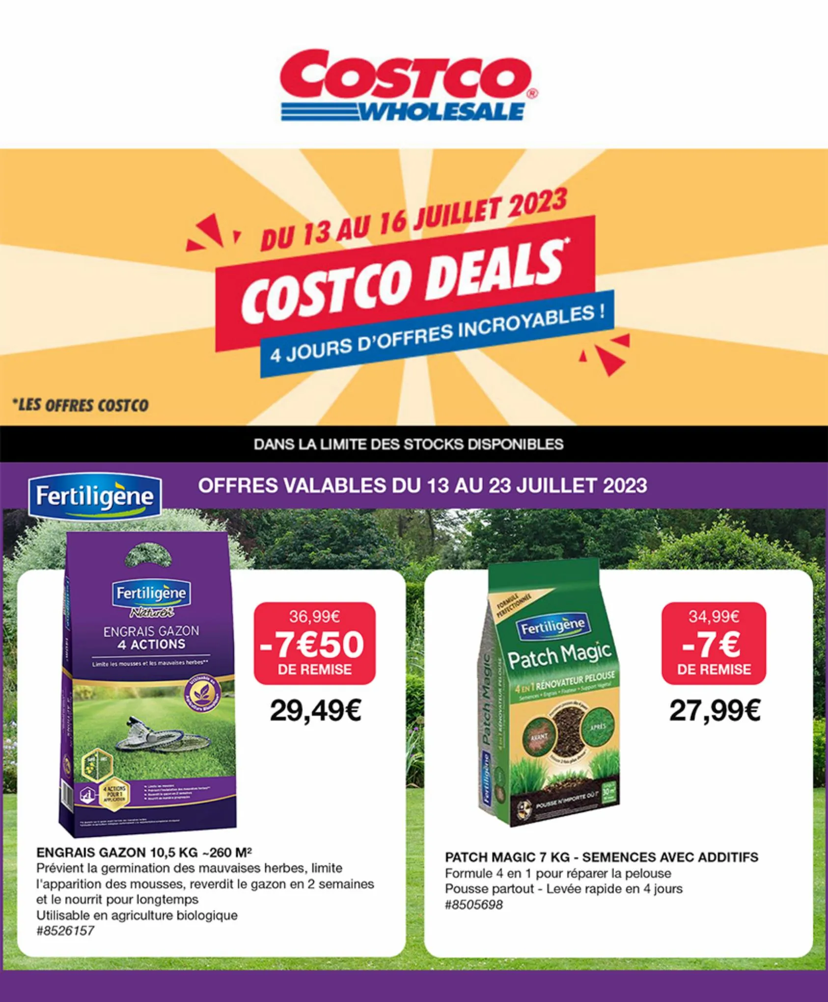 Catalogue Costco Deals 4 jours D'offres incroyables!, page 00001