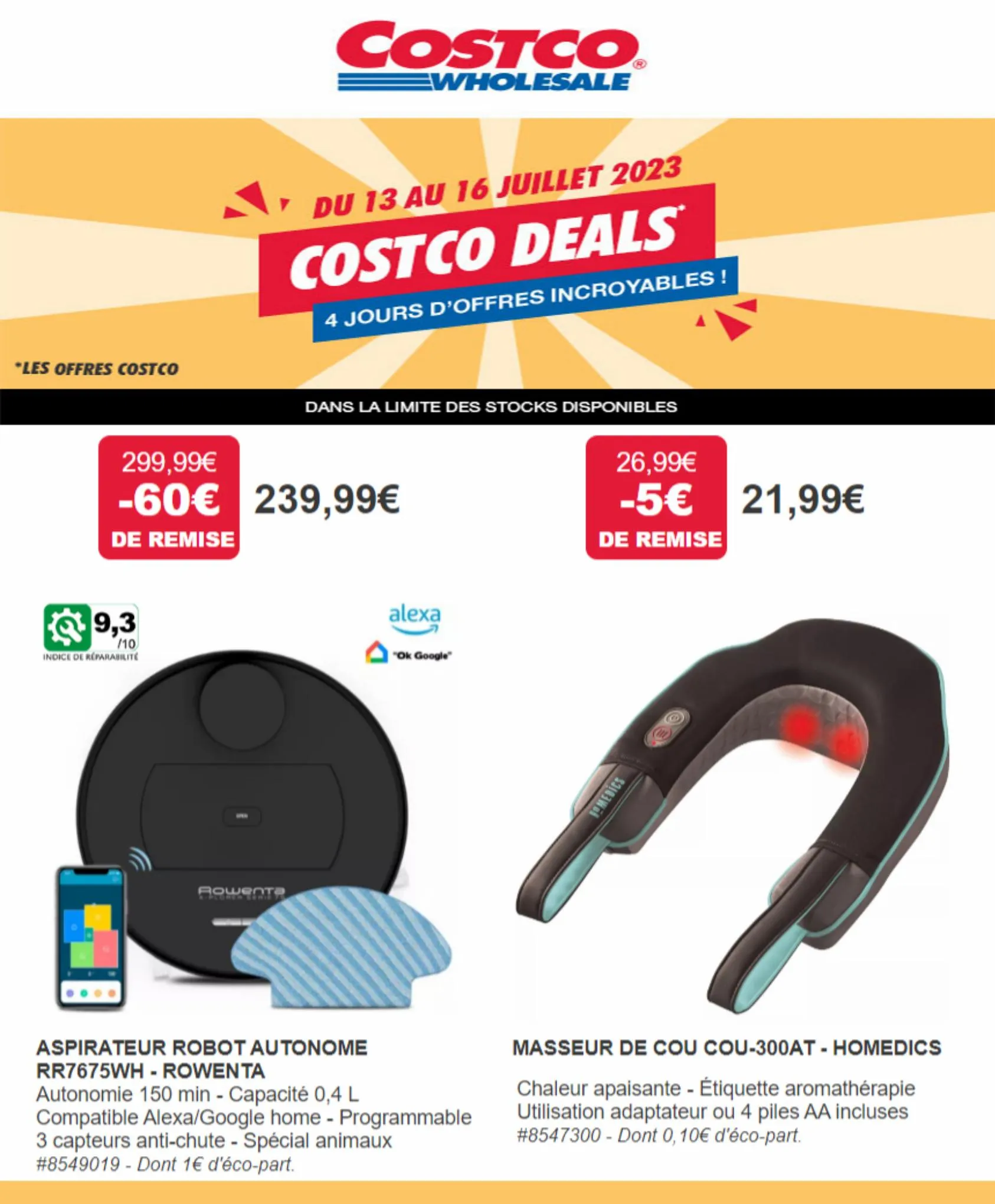 Catalogue Costco Deals 4 jours D'offres incroyables!, page 00002