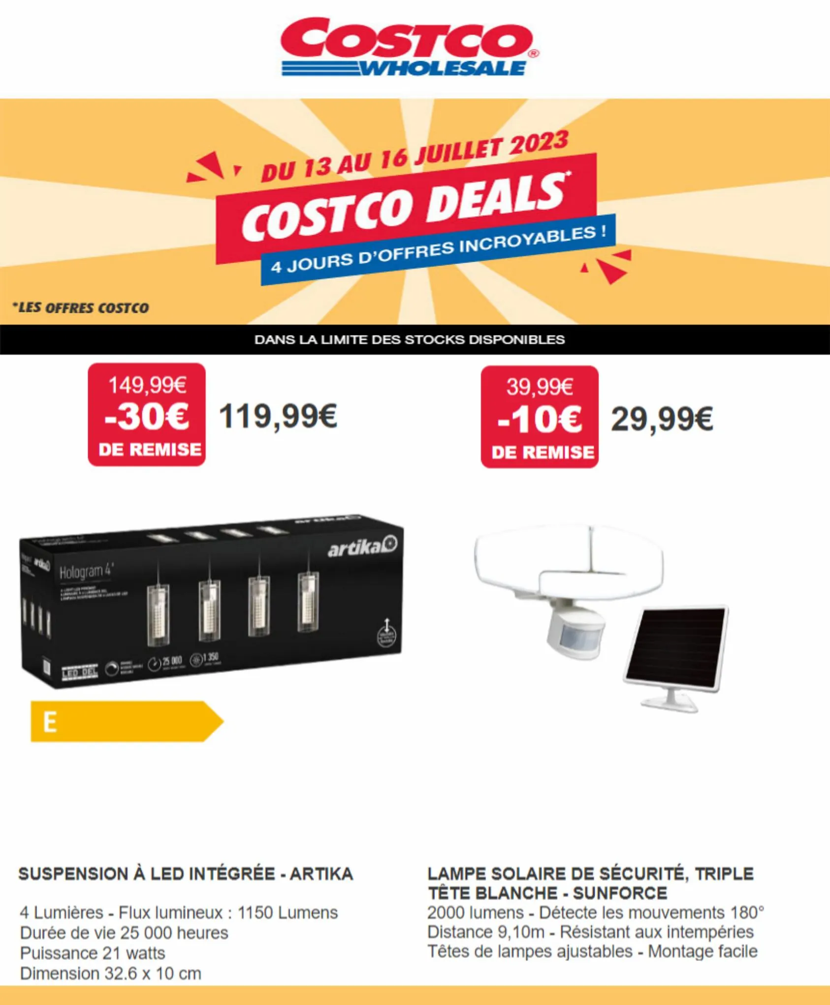 Catalogue Costco Deals 4 jours D'offres incroyables!, page 00003