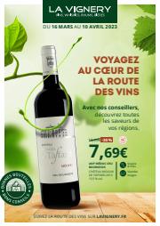 Catalogue La Vignery à Chambray-lès-Tours | LA VIGNERY-CATA-LA ROUTE DES VINS | 16/03/2023 - 10/04/2023