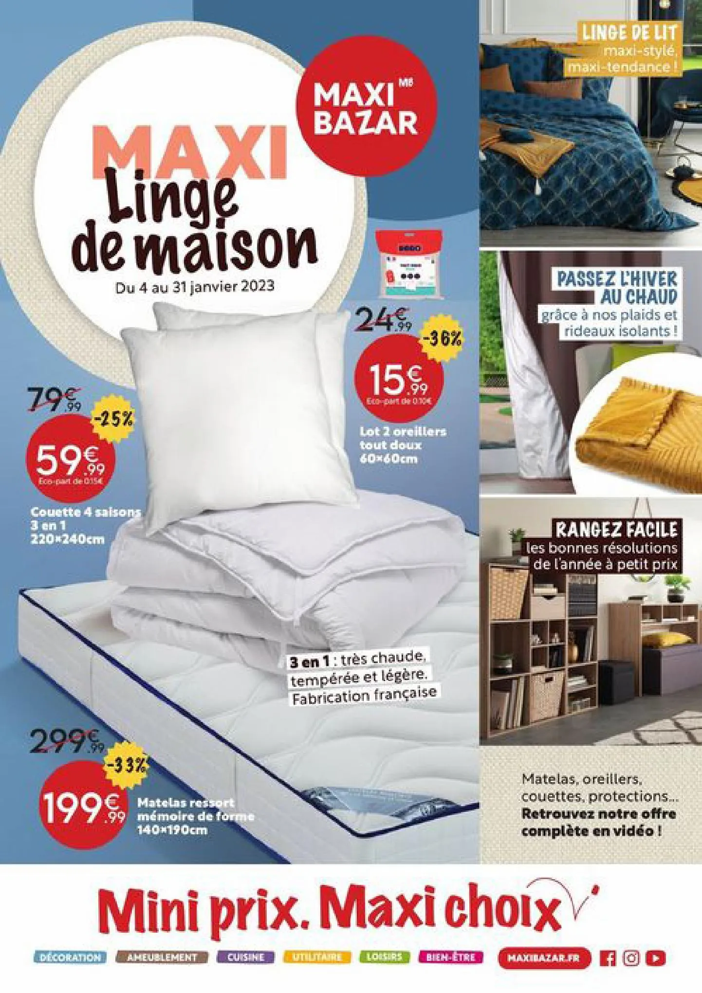 Catalogue Linge du Maison, page 00001