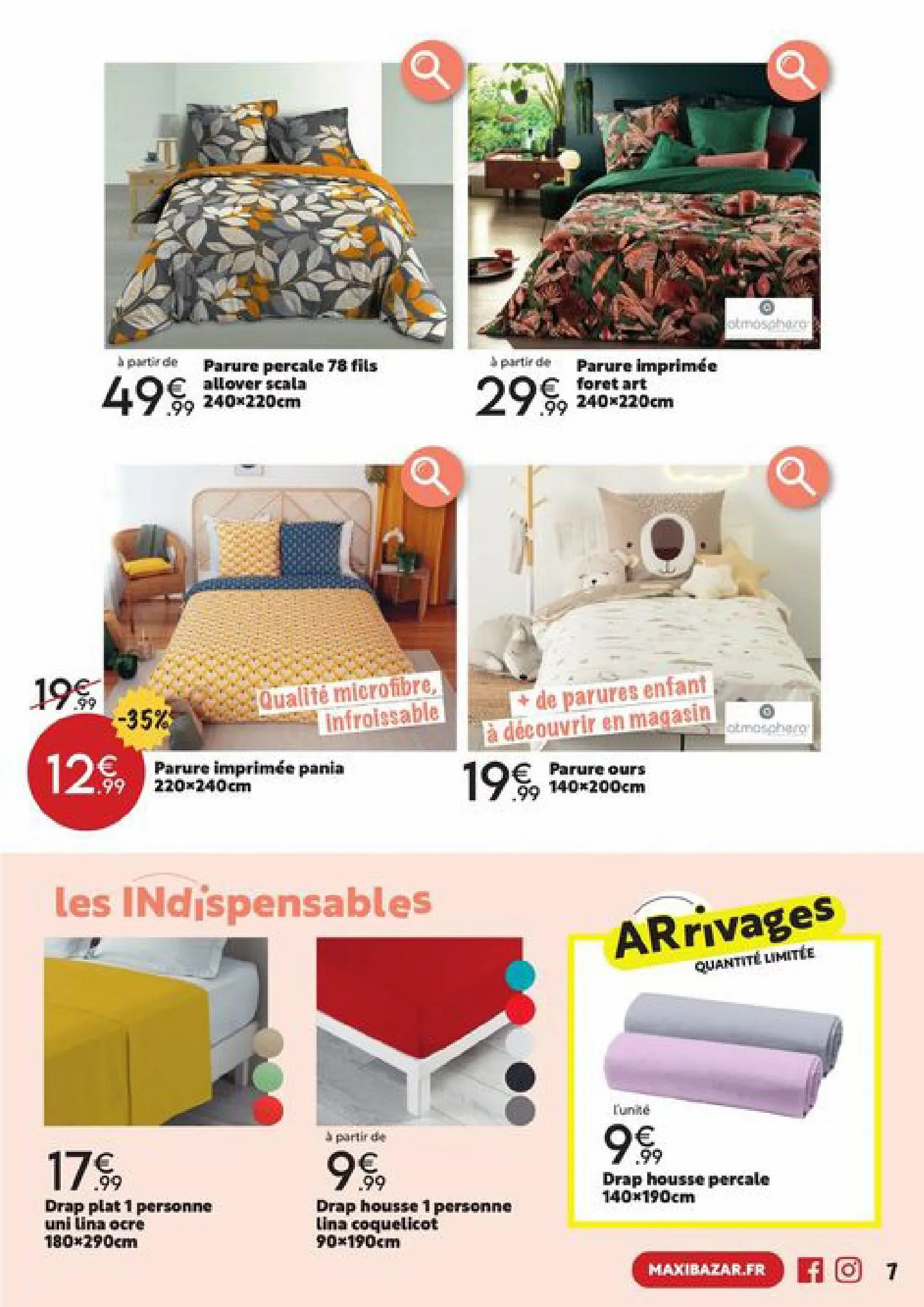 Catalogue Linge du Maison, page 00007