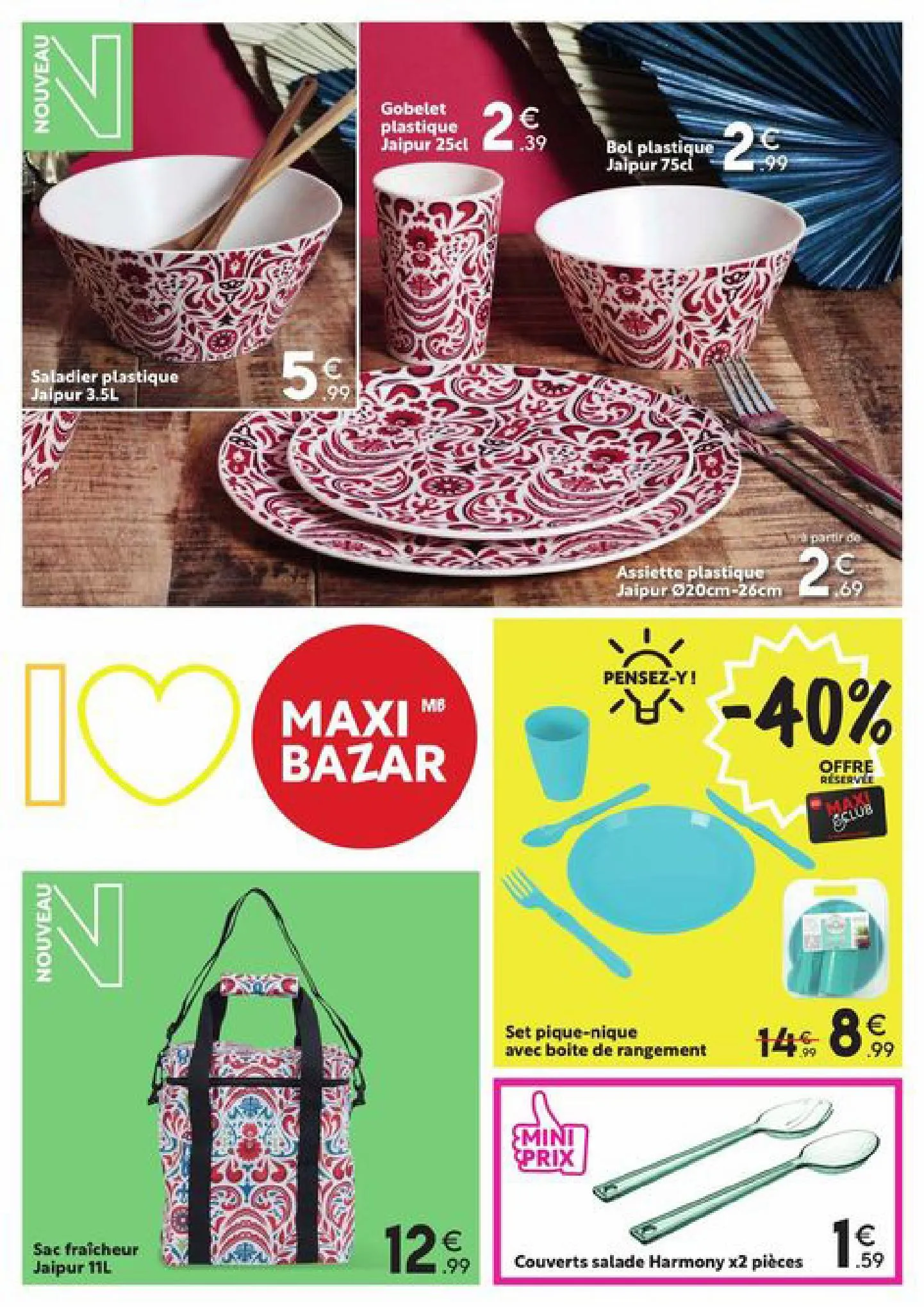 Catalogue Maxi Bazar Offres, page 00005