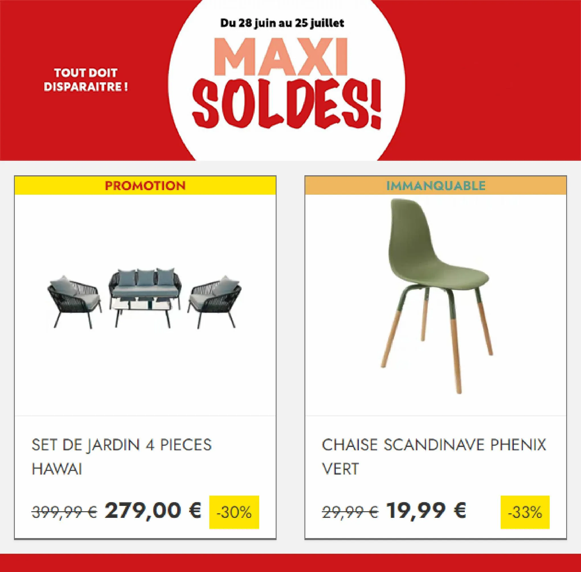 Catalogue Maxi Soldes!, page 00002