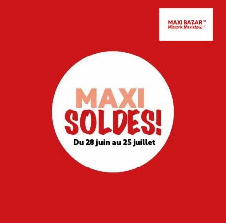 Maxi Soldes!