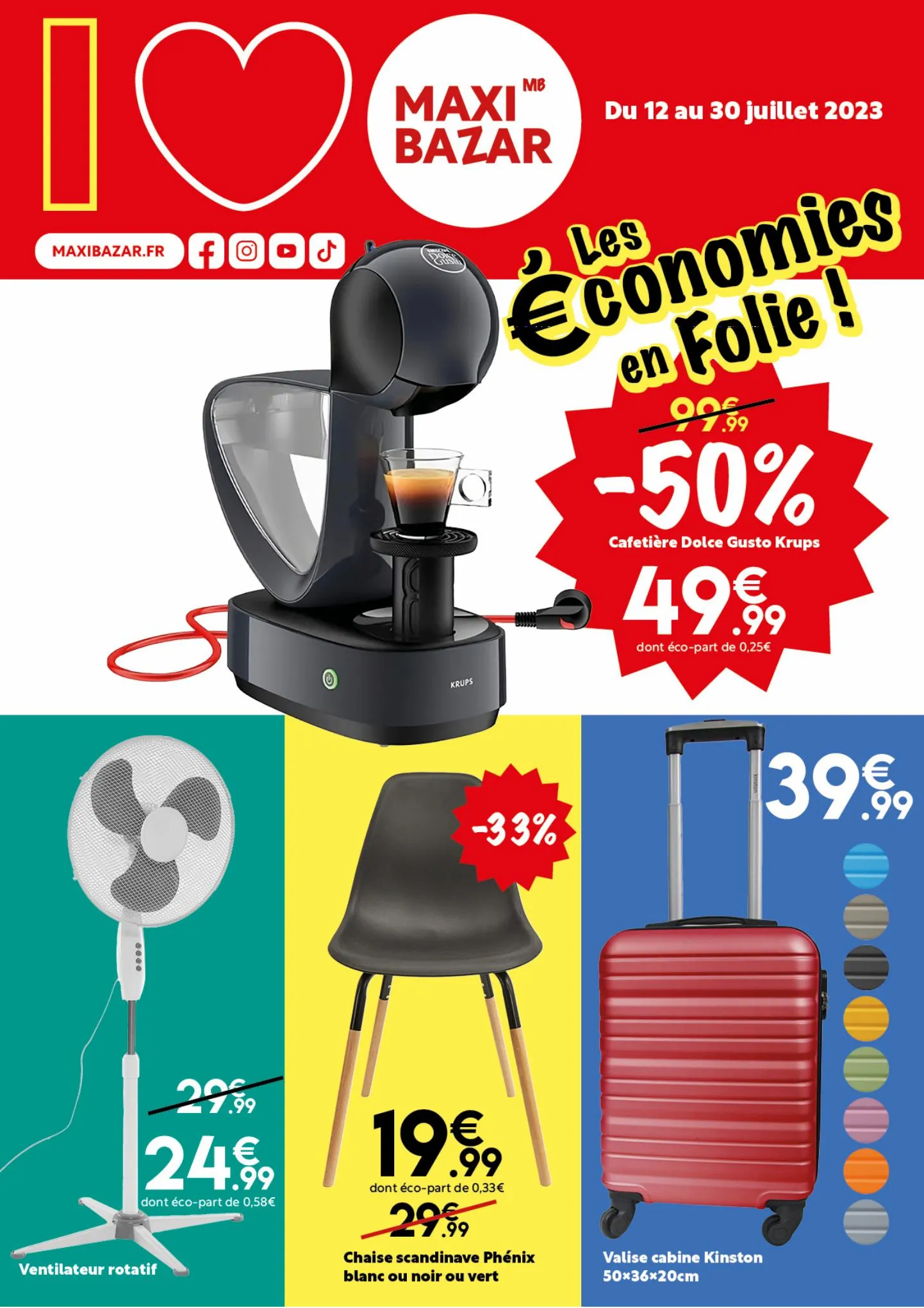 Catalogue PROMOS MAXI BAZAR, page 00001