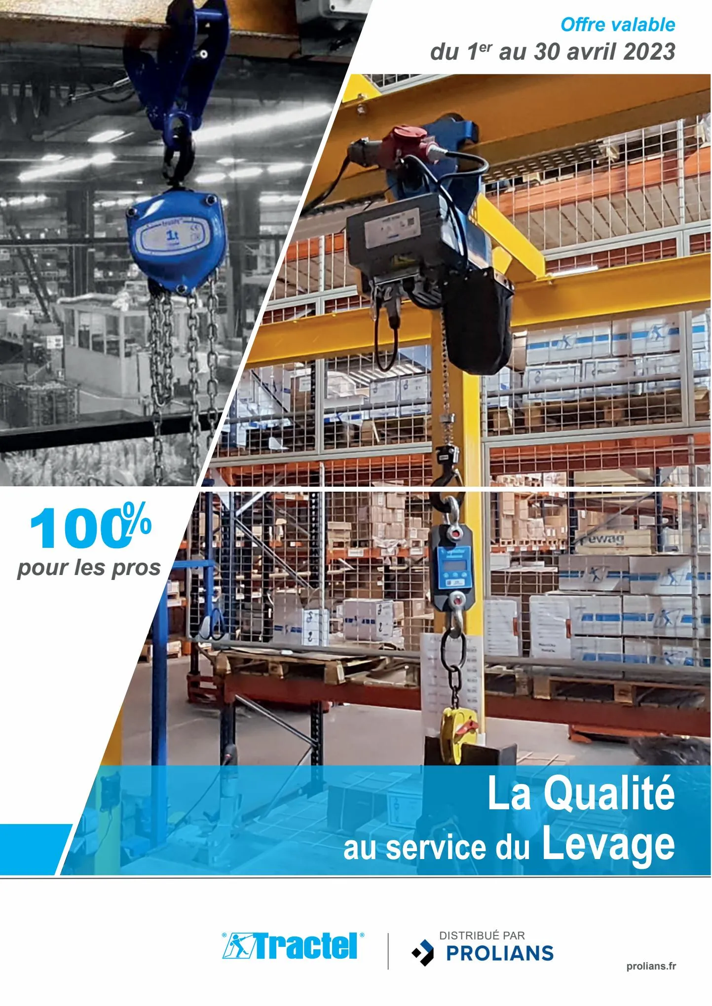 Catalogue La Qualite au service du Levage - Avril 2023 - PROLIANS, page 00001