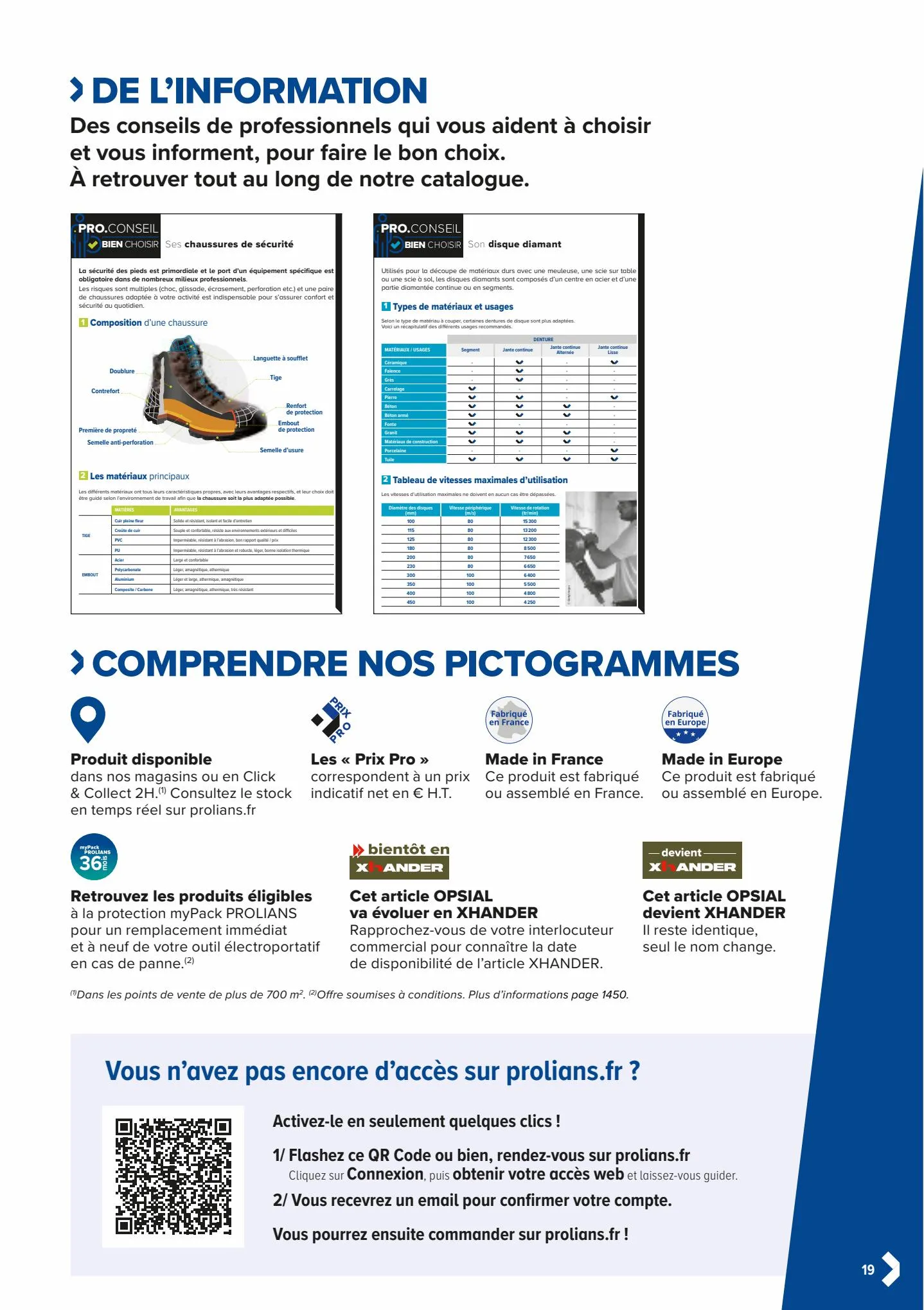 Catalogue L'offre 100% stock de PROLIANS, page 00021