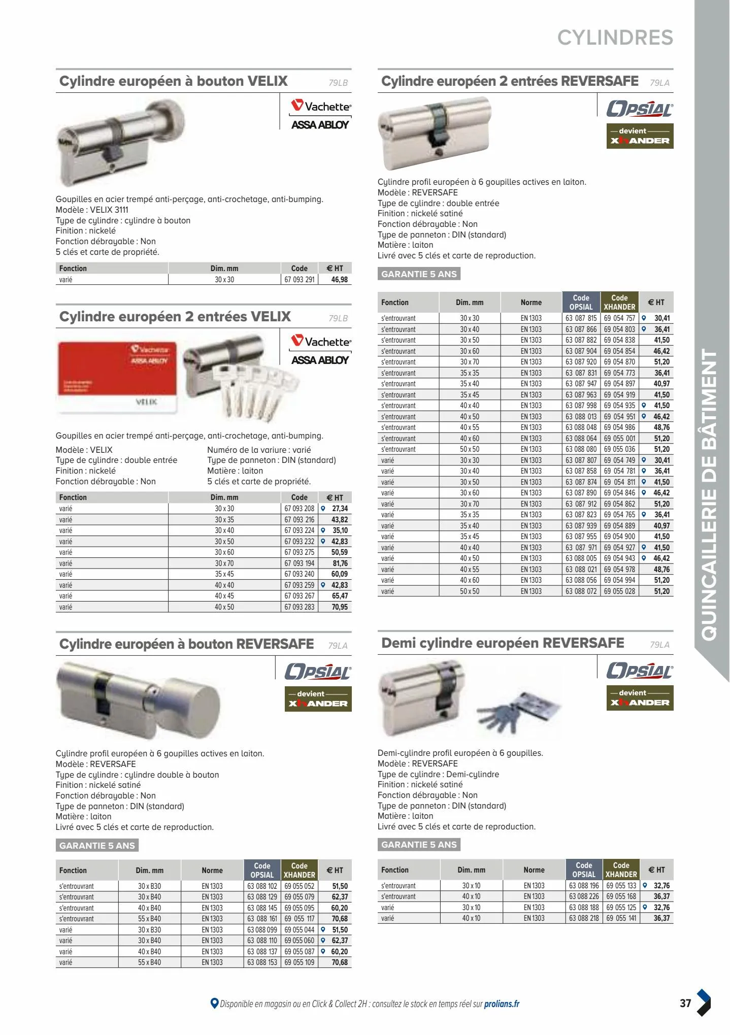 Catalogue Catalogue Prolians, page 00039