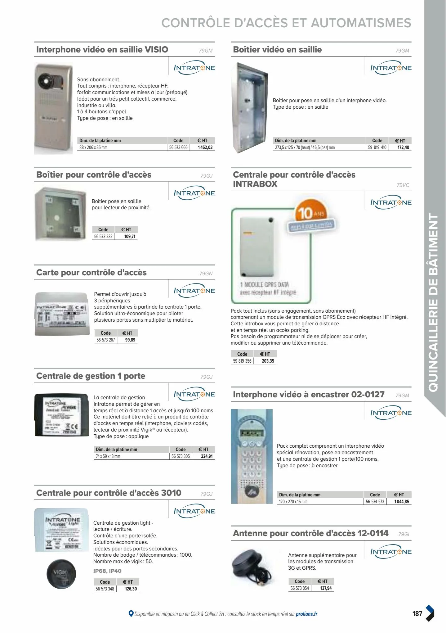 Catalogue Catalogue Prolians, page 00189
