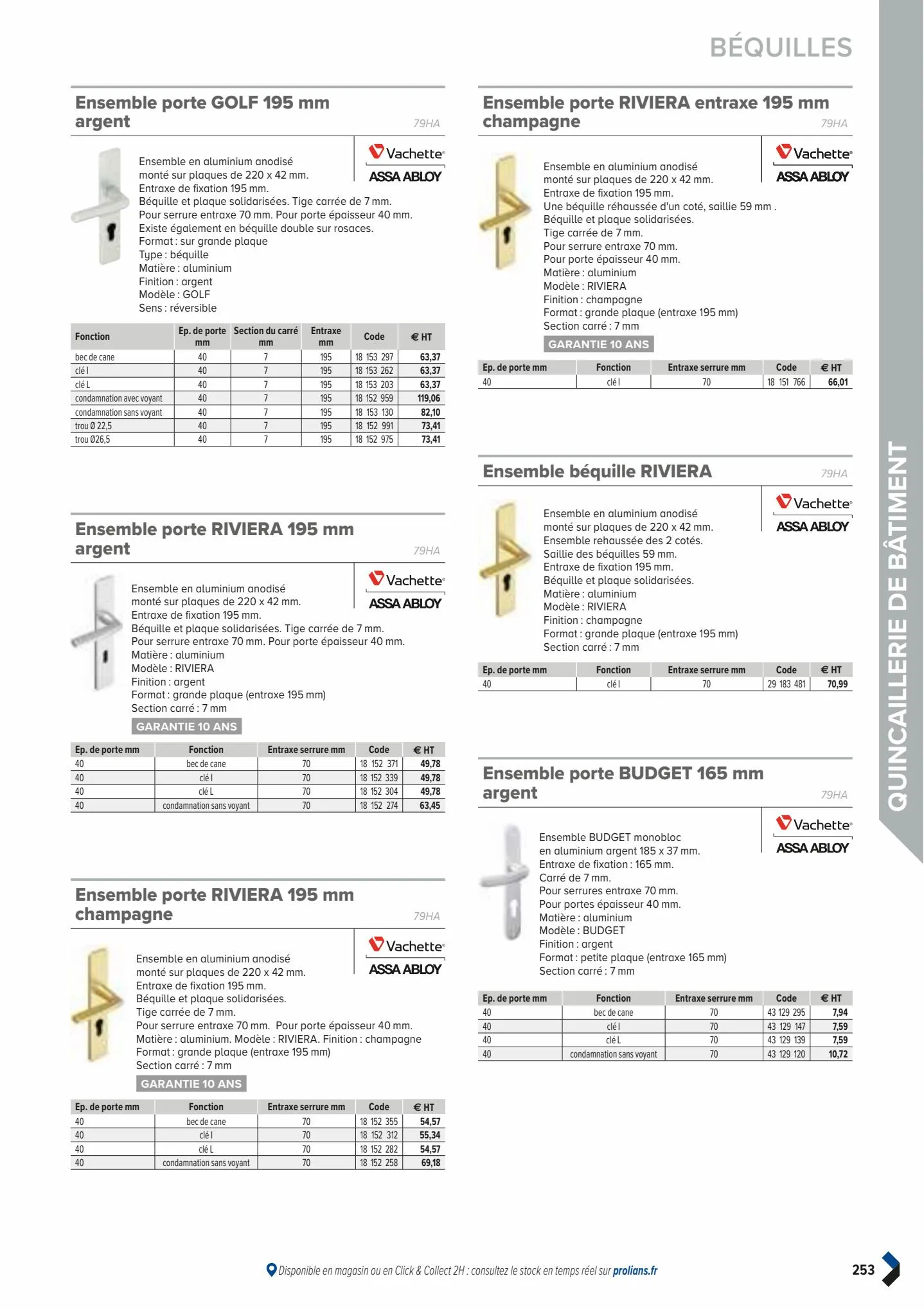 Catalogue Catalogue Prolians, page 00255