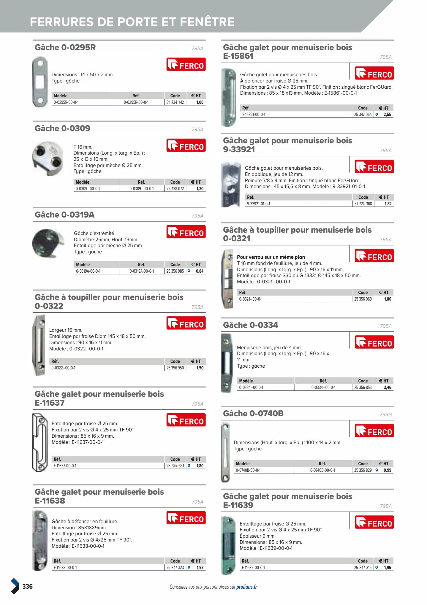 Catalogue Catalogue Prolians, page 00338