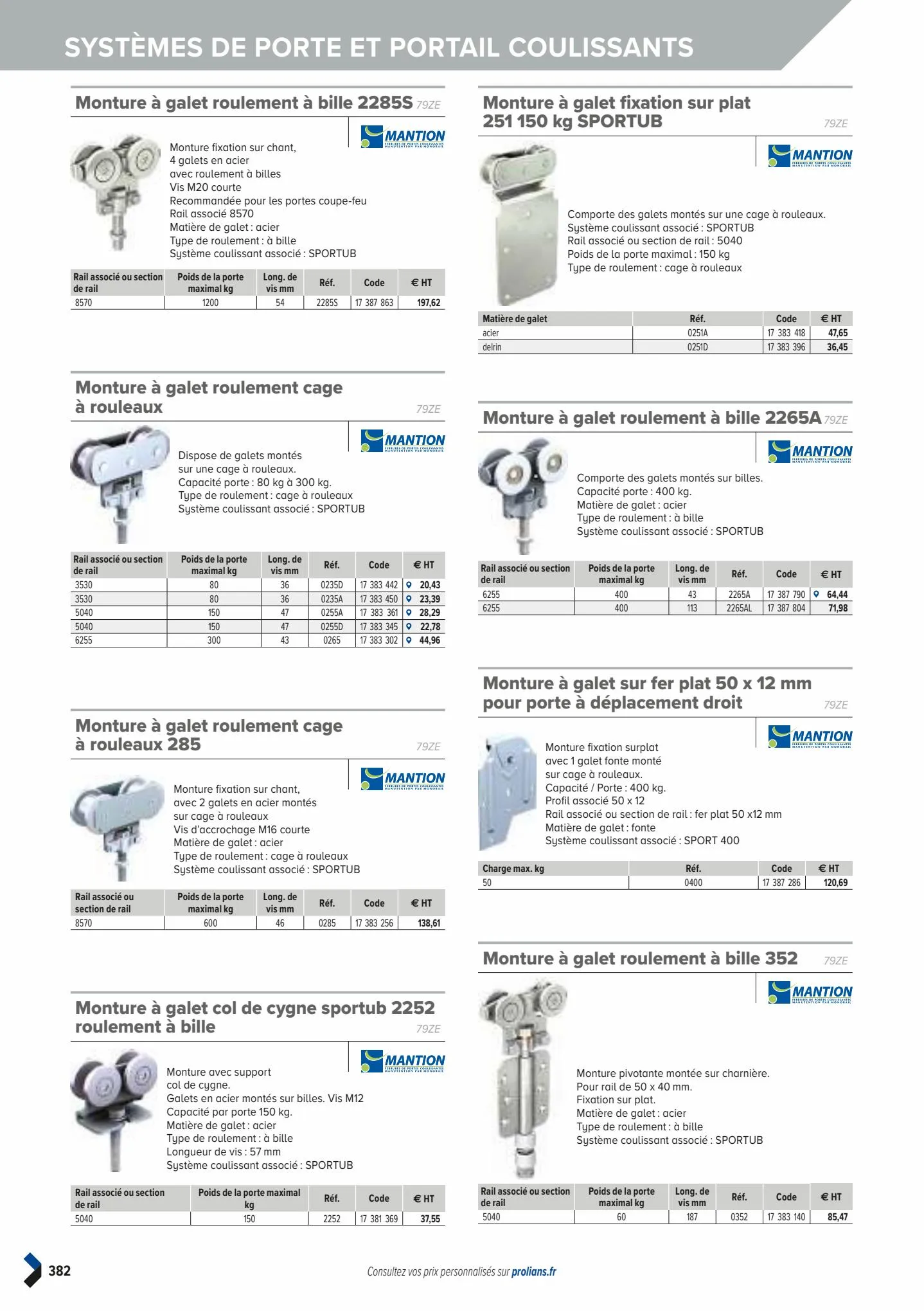 Catalogue Catalogue Prolians, page 00384