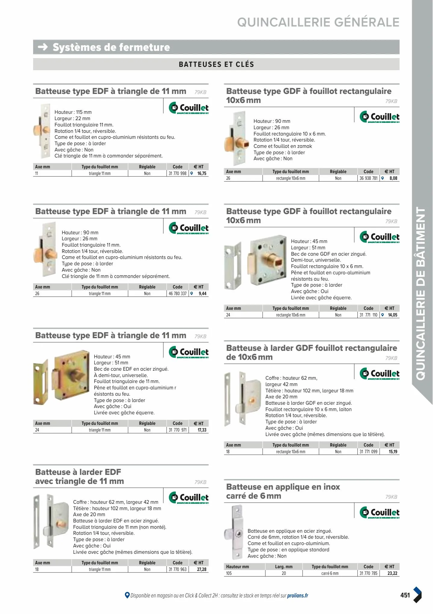 Catalogue Catalogue Prolians, page 00453