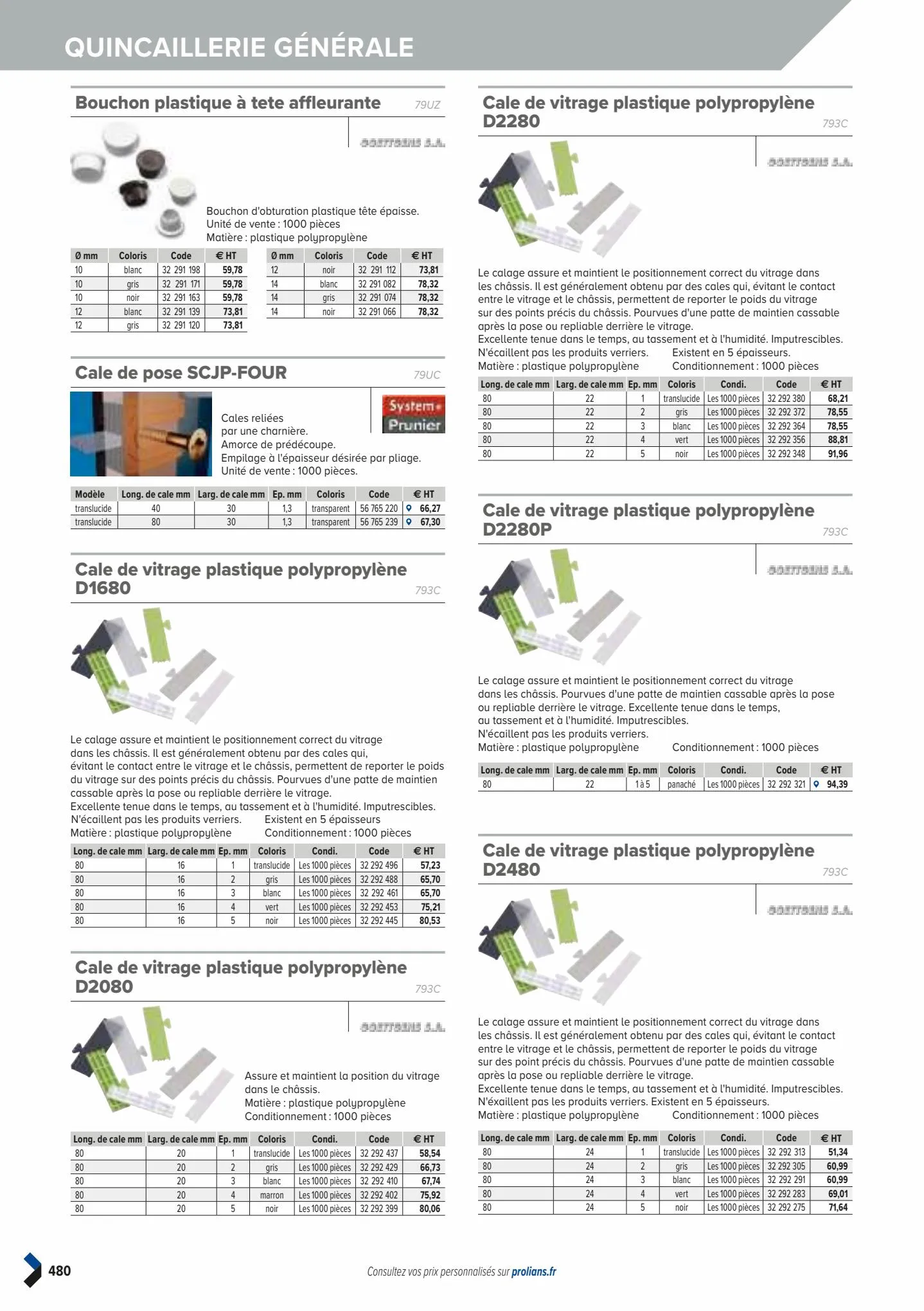 Catalogue Catalogue Prolians, page 00482