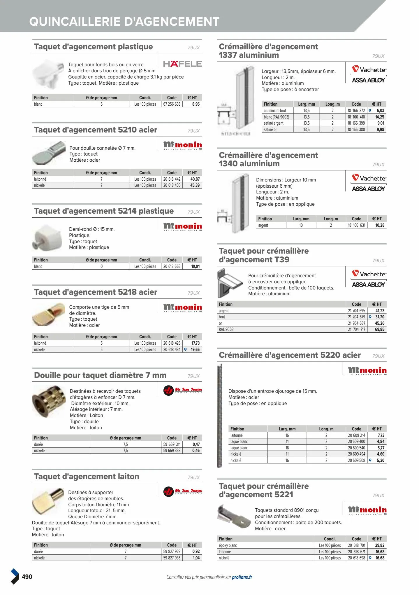 Catalogue Catalogue Prolians, page 00492