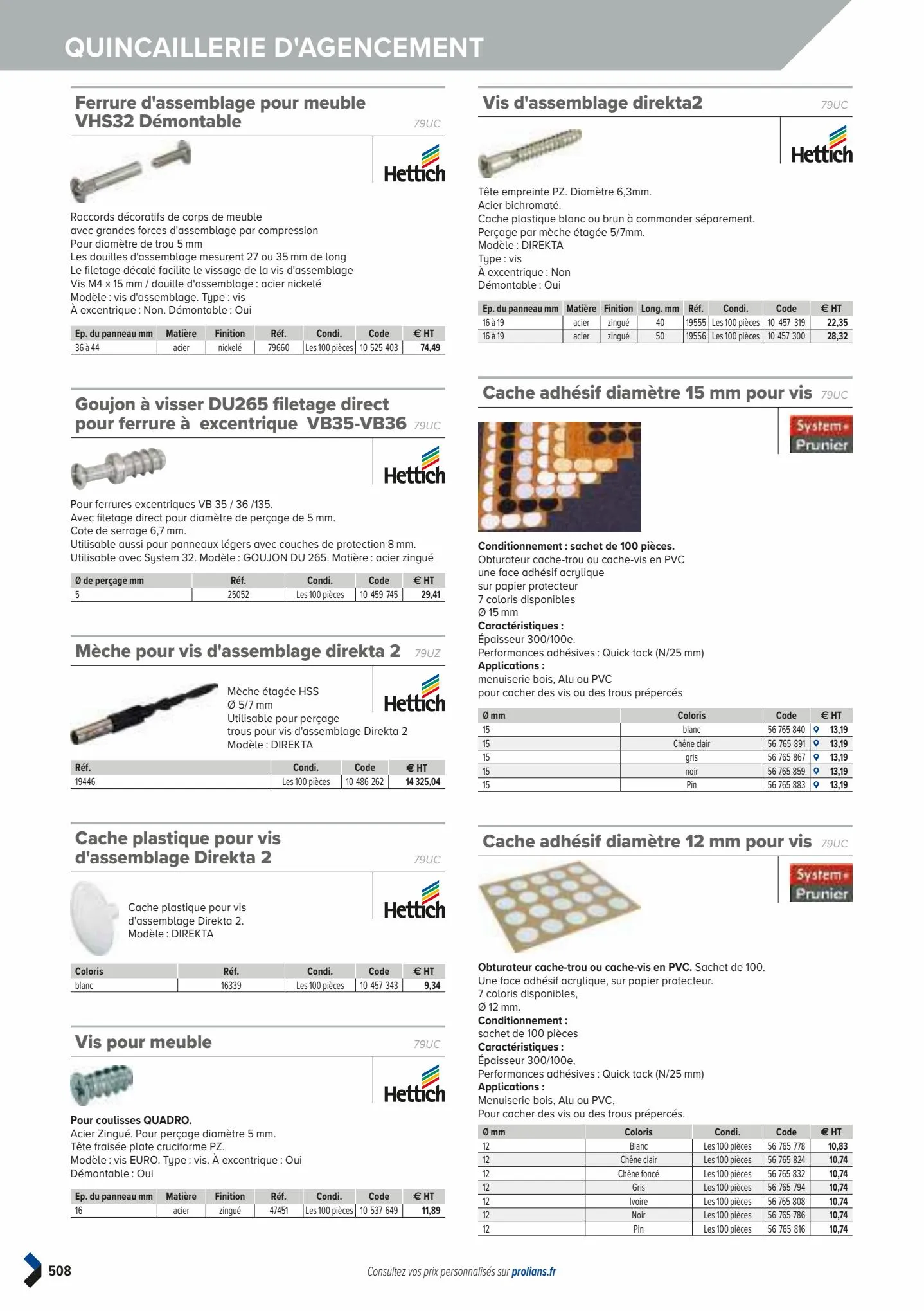 Catalogue Catalogue Prolians, page 00510