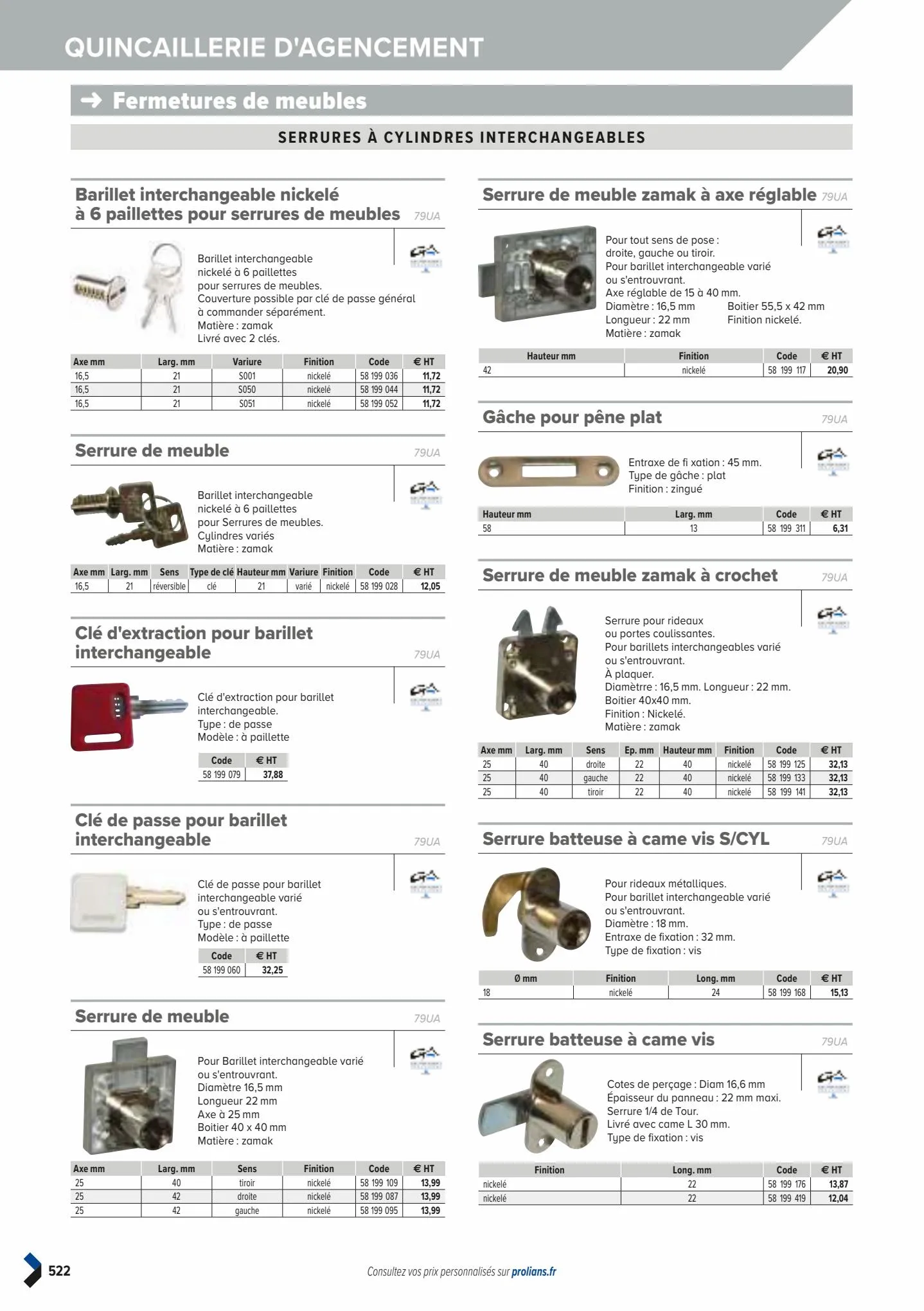 Catalogue Catalogue Prolians, page 00524
