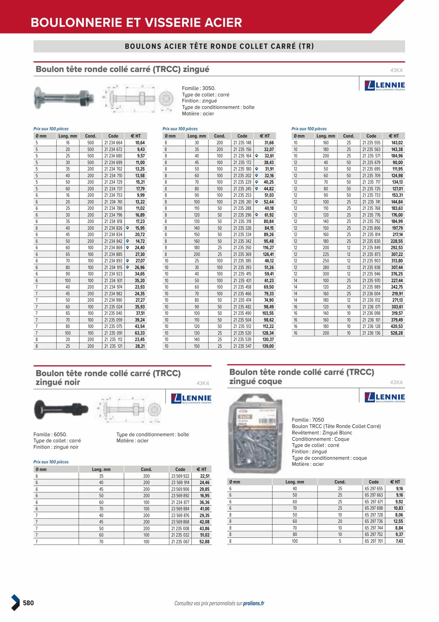 Catalogue Catalogue Prolians, page 00582