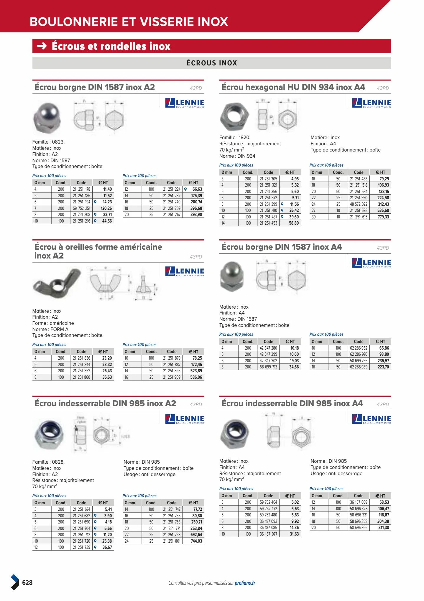 Catalogue Catalogue Prolians, page 00630