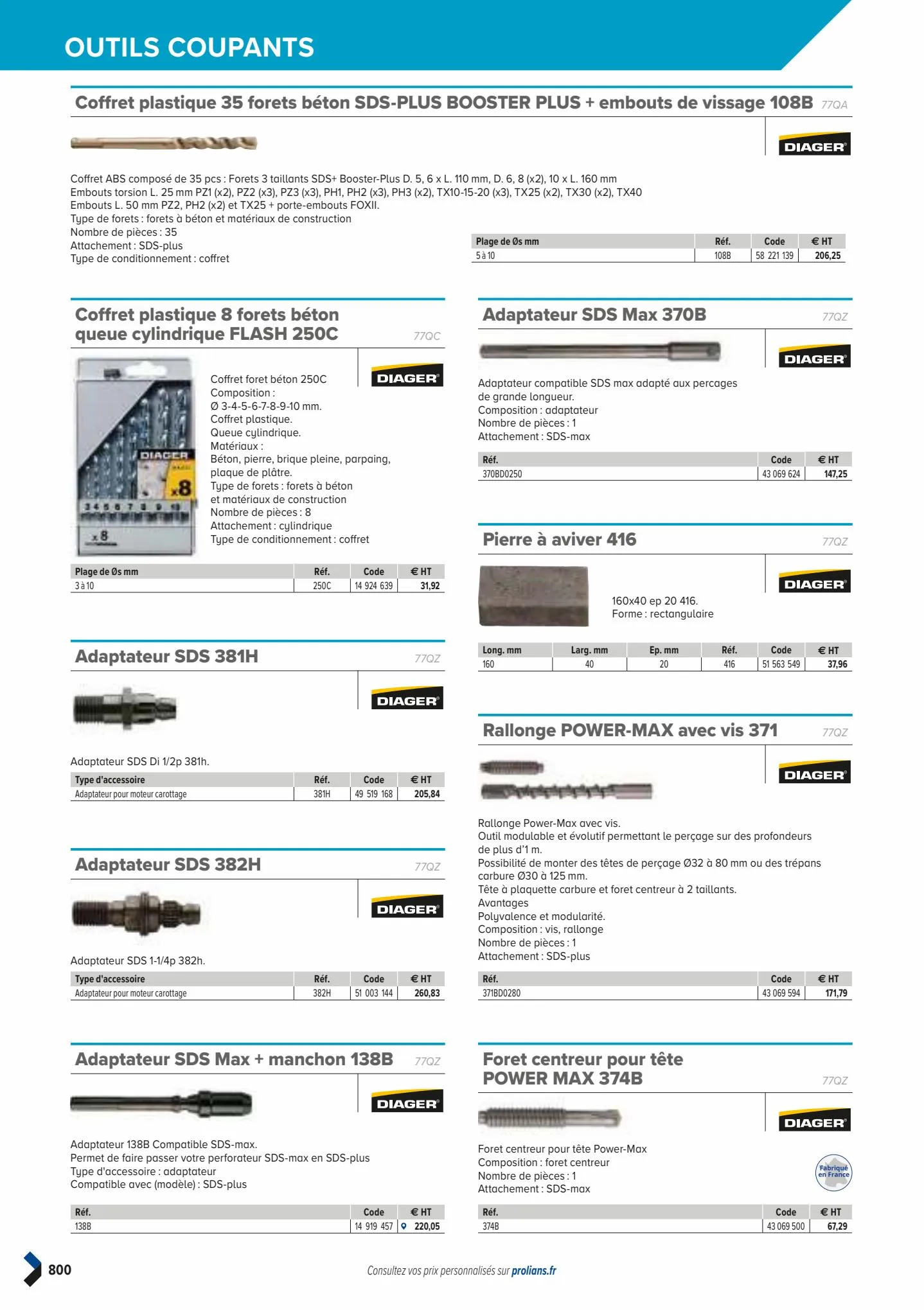 Catalogue Catalogue Prolians, page 00802