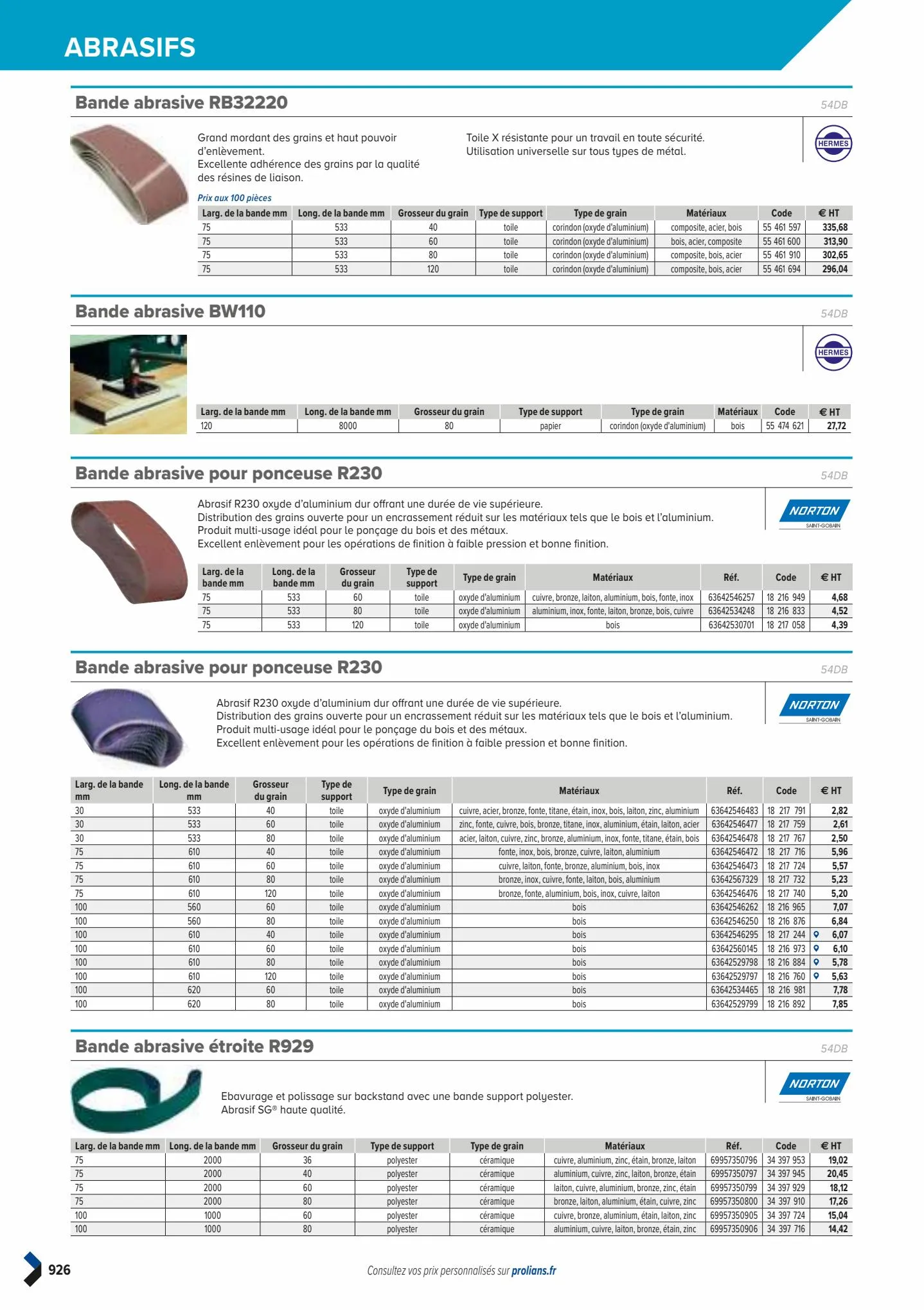 Catalogue Catalogue Prolians, page 00928